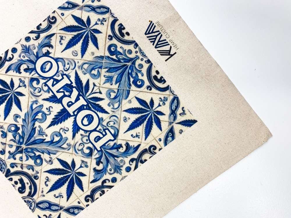 Cannabis Invicta Tote Bag – Souvenir Ecológico do Porto | Entrega em 24h - Imagem 3