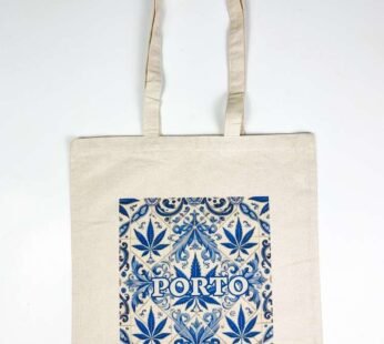 Cannabis Invicta Tote Bag – Souvenir Ecológico do Porto | Entrega em 24h