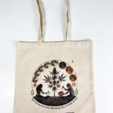 Tote Bag Sagrado Ancestral 100% Algodão Cannábis Cult