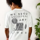 T Shirt 'Ancestral Art' Camiseta Ecológica (vista 6)